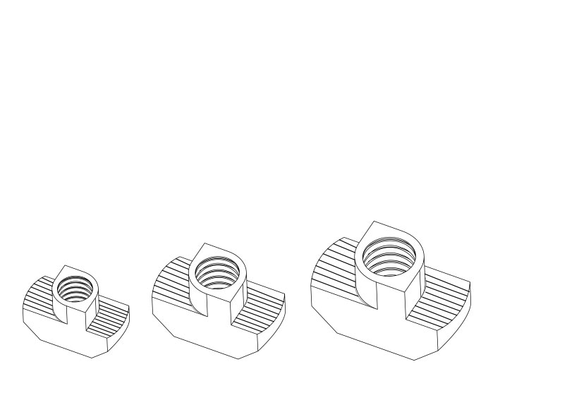 T型螺母結(jié)構(gòu)圖